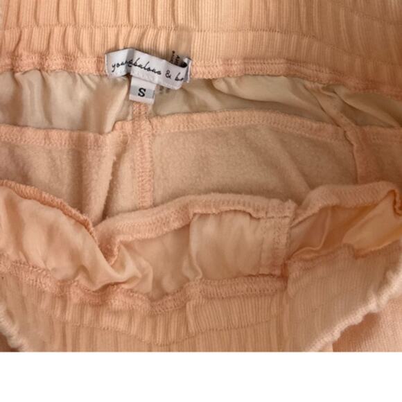 Young Fabulous and Broke Guava Joggers Cotton Sweatpants Size Women's Small - Picture 3 of 3